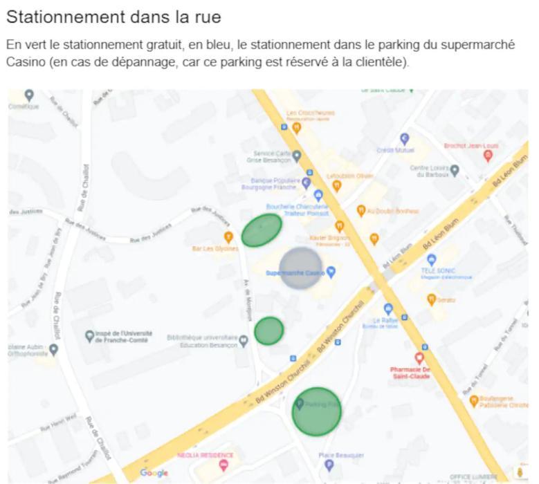 Le Montjoux, Appartement Calme, Toutes Commodites Besancon Ngoại thất bức ảnh